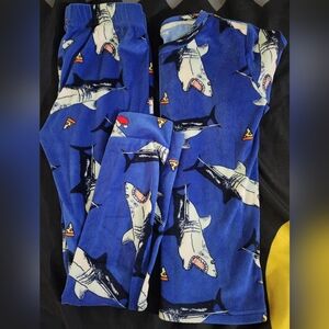 Cat & Jack Blue Shark Print Pajama Set